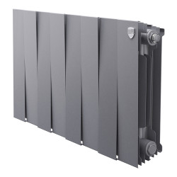 Радиатор биметаллический Royal Thermo Piano Forte 300 Silver Satin - фото