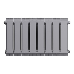 Радиатор биметаллический Royal Thermo Piano Forte 300 Silver Satin - фото3