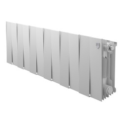 Радиатор биметаллический Royal Thermo Piano Forte 200 Silver Satin - фото