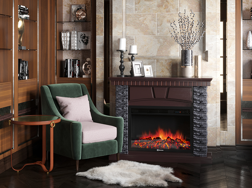 Портал Firelight PORTO для очагов Electrolux 25" и 27"  - фото2