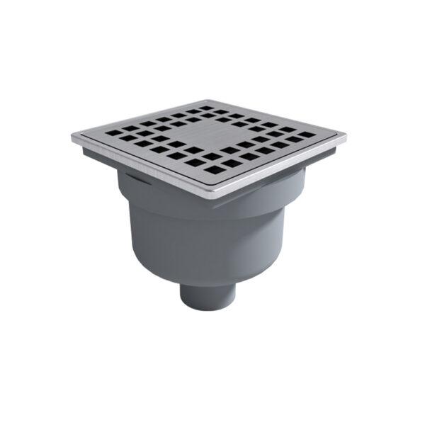 Трап для душа прямой Metline МТ-10-А - фото