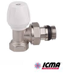 Кран угловой подача ICMA 1/2" с антипротечкой - фото