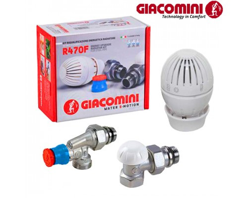 Н-р кранов Giacomini R470FX023 1/2" осевой - фото