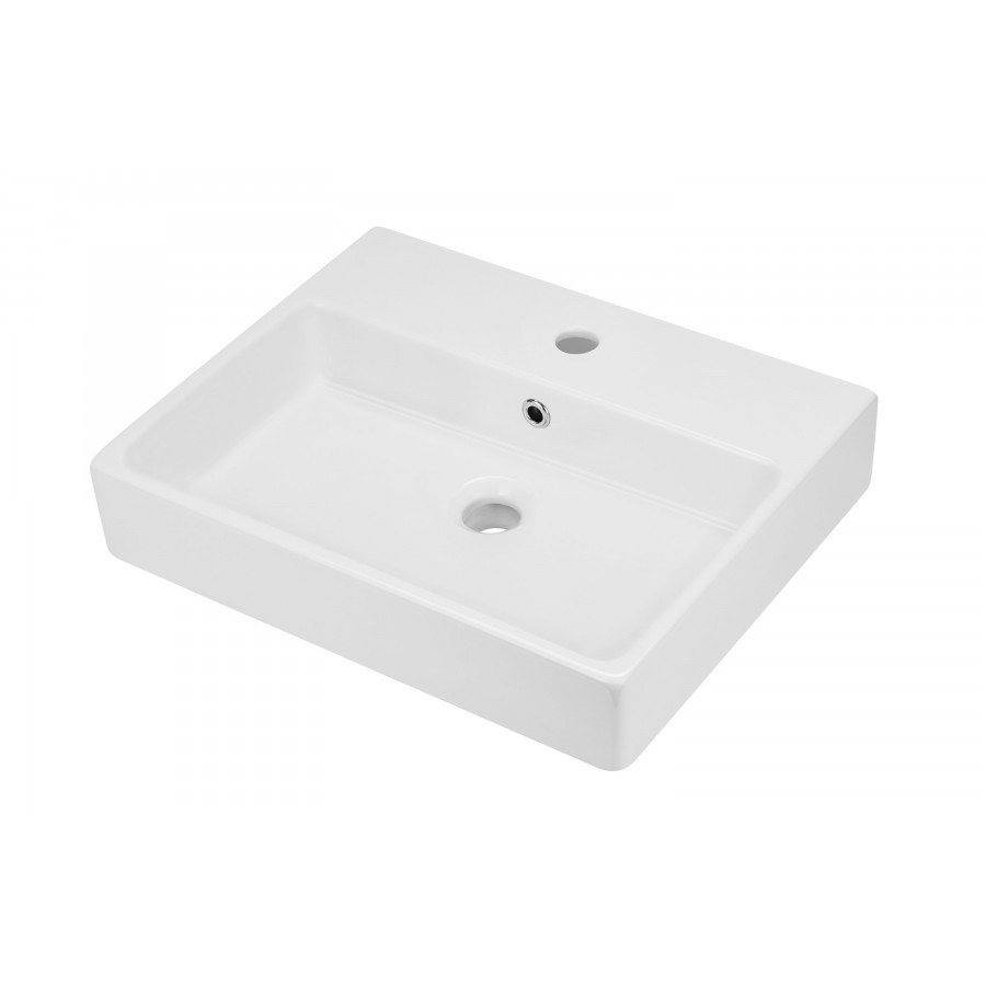Умывальник накладной Deante Temisto 500*400*130 мм, белый - фото