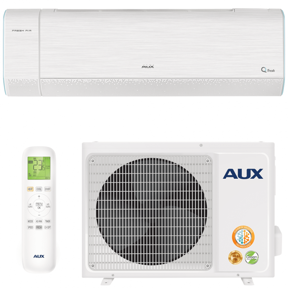 Кондиционер AUX серия Q Fresh Inverter ASW-H12A4/QF-R2DI AS-H12A4/QF-R2DI - фото