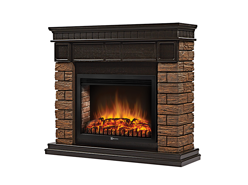 Портал Firelight BRICKS WOOD для очагов Electrolux 31" и 33"  - фото2