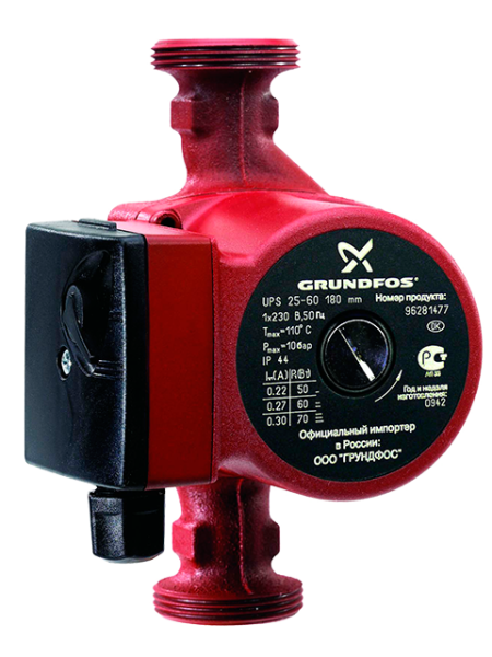 Циркуляционный насос Grundfos UPS 32-60 180 - фото